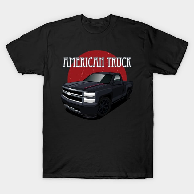 Chevy American Truck T-Shirt by masjestudio